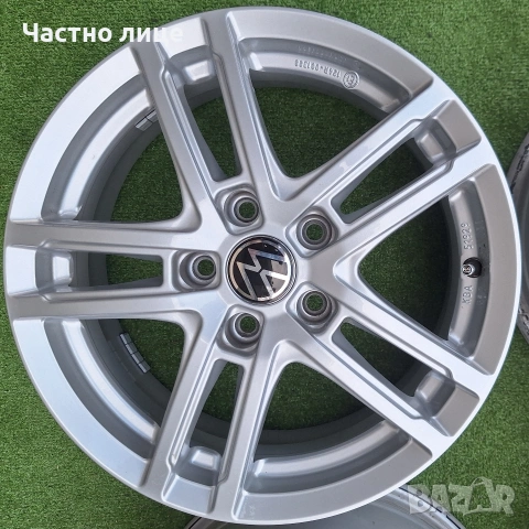 Продавам 4бр 16-ки джанти за Фолксваген Голф, Туран, Кади , снимка 5 - Гуми и джанти - 54971215
