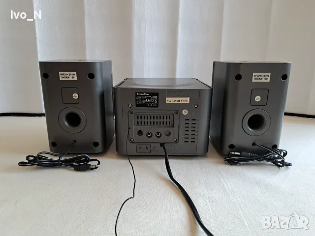 Микро аудиосистема TechnoStar MCD 7000 / FM радио/ CD/ SD карта / USB/ AUX., снимка 6 - Аудиосистеми - 55331888