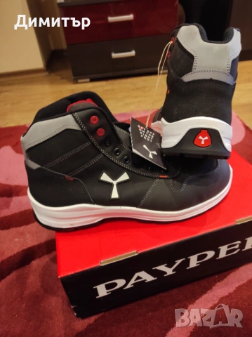 Работни боти PAYPER GET FORCE MID TOTAL BLACK S3 SRC 09200185