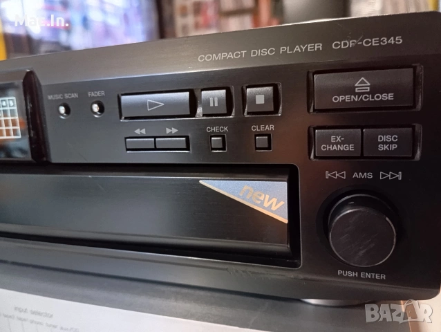Sony CDP-CE345, снимка 4 - Аудиосистеми - 54714794