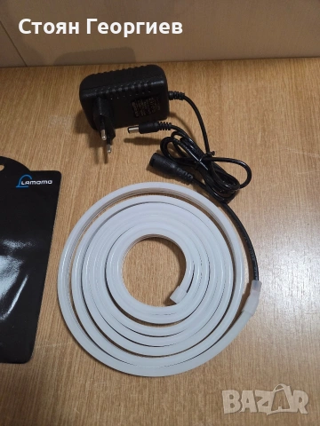 Гъвкава неонова LED лента 2 метра, снимка 2 - Лед осветление - 54322799