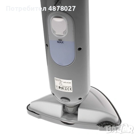 Мощен парен моп 1300W – дълбоко почистване, 25 г/мин пара и приставка за килими, почистване без хими, снимка 5 - Парочистачки и Водоструйки - 55266219