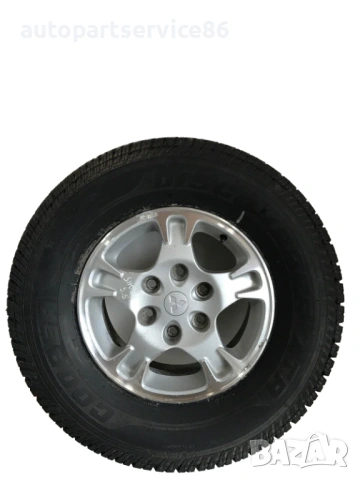 Резервна алуминиева джанта с гума Cooper 275/70R16 за Mitsubishi Pajero (2004)