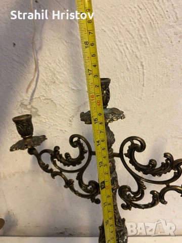 Свещници , снимка 6 - Антикварни и старинни предмети - 53278547