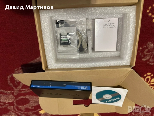 4-портов USB към RS-232/422/485 сериен конвертор, снимка 4 - Суичове - 54762318
