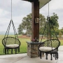 Стилна висяща градинка люлка хамак , снимка 5
