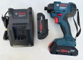 BOSCH GDR 18V-160 - Акумулаторен импакт 2x18V 4.0Ah като нов!, снимка 1