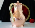 Медна кана,чайник,чиста червена мед 1.5 л.,800 гр. , снимка 5