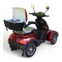 Електкрическа четириколка Max Motors FM4, 1500W, 60V, 20Ah, червен металик, снимка 4