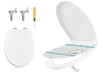 Тоалетна чиния O-shape soft close, снимка 1