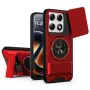 За Motorola Edge 70 Pro+ 5G / Edge 70 Pro 5G Магнитен TPU PC Калъф с Въртяща Халка, Стойка, Капаче з, снимка 4