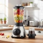 Блендер Cheffinger 1000 W – 1,5 л кана, мелачка 100 мл, корпус от неръждаема стомана, снимка 2