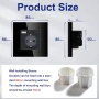  4623 Универсален Контакт 16A / 250V с USB-A и USB Type-C за Бързо Зареждане, снимка 1
