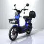 Електрически двуместен скутер – велосипед със 20″ гуми, 1200W, 60V/20Ah, снимка 2