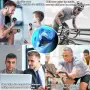 XClear BH12 Безжични Bluetooth 5.3 Спортни Слушалки с Щипка, Черни, снимка 5