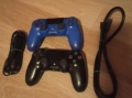 Продаван ps 4 в одлично състояние включва gta5 светещи кабели за зареждане , снимка 3