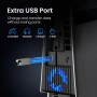 KIWIHOME подобре охлаждащ вентилатор за PS5 Pro с 4 вентилатора , снимка 5