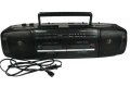 Винтидж стерео радио Panasonic RX-FT500 с двоен касетофон, снимка 1