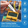 Нов комплект DYMO Rhino 18445 винил етикет лента 19 мм x 5.5 м бяла 4 броя, снимка 4