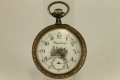 1900's REGULATEUR С Локомотив 68мм Джобен Часовник Декориран, снимка 2
