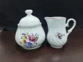 Стар български порцелан заханица и латиера , снимка 1