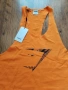 Gymshark Infill Stringer - Orange - мъжки фитнес потник Л НОВ, снимка 7
