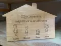 Дървена кутия за ключове , снимка 5