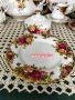 Royal Albert old country rose 🌹за кафе и други неща , снимка 5