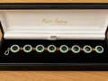 Елегантна гривна Swarovski Crystal Frost Couture Lady Kate, 925 Silver, нова, изумруденозелен цвят
, снимка 1