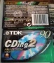 чисто нови хромни касети TDK CDing 2 90 OVP , снимка 1