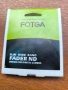 FOTGA SLIM WIDE BRAND FADER ND 67 mm филтър , снимка 3