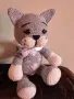 Ръчно изработена играчка - Котка, снимка 3