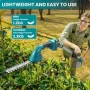 2 в 1 безжичен тример за батерия Makita 18V, 6500 об/мин, 2 ножа, без батерия, снимка 5