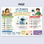6710 AI помощник за деца – образователно двулицево табло, А4 формат, ламинирано, снимка 3