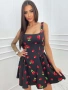 Рокля с актуален летен десен, снимка 7