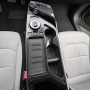 Декоративен панел за централна конзола Kia EV6 2022 2025 carbon look, снимка 1