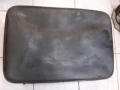 Стар пътнически куфар от изкусвена кожа, снимка 4