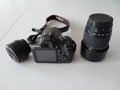 Фотоапарат Canon 1300D и три обектива към него, снимка 3