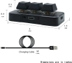 Мини безжична механична клавиатура 3 клавиша програмируема RGB USB, снимка 1
