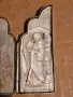 автентична сребърна икона триптих, снимка 10