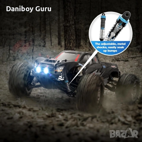 RC Hosim X06 1:10 RC Monster Truck 4x4, снимка 3 - Коли, камиони, мотори, писти - 54202652