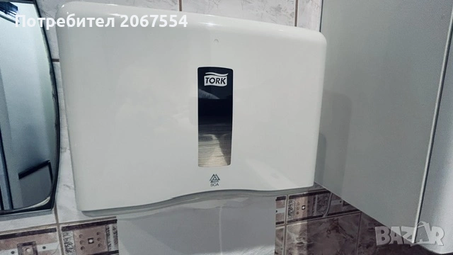 TORK - стенна сапунерка, салфетник за ръце, салфетник за тоалетна хартия