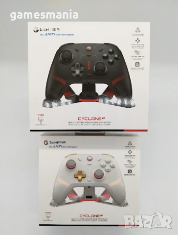 Контролери GameSir Cyclone 2 Shadow Black/ Phantom White/ НОВИ, снимка 13 - Аксесоари - 54303254