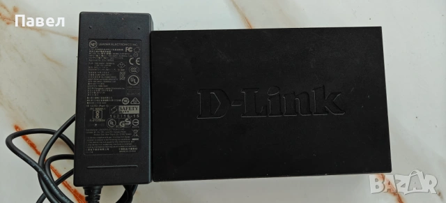 8-портов гигабитов суич D-Link DGS-1008P с 4 PoE порта