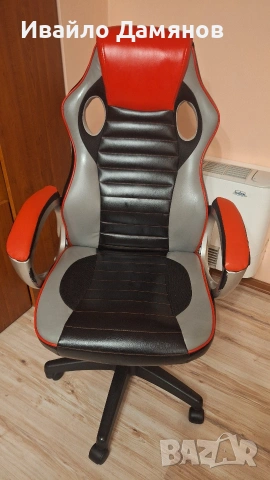 #Геймърски стол #Гейминг стол #Кожен стол #Компютърен стол #Офис стол, снимка 12 - Столове - 54231672