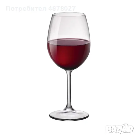 Комплект от 6 броя чаши за вино Bormioli Rocco Riserva, снимка 4 - Чаши - 55598500