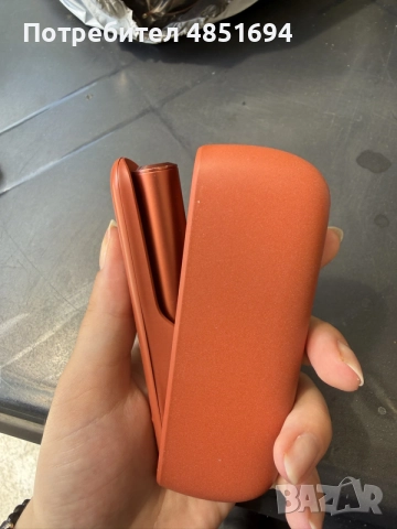 Оранжев iqos iluma I , снимка 3 - Електронни цигари - 55199956