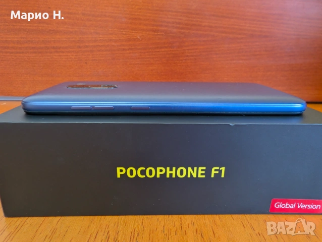 Xiaomi Pocophone F1, 128 GB памет, 6 GB RAM, 8-ядрен процесор, Dual SIM, AI камера, течно охлаждане, снимка 6 - Xiaomi - 54729614
