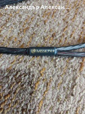 Zu Mission cable 2*1.80m, снимка 2 - Други - 55648974