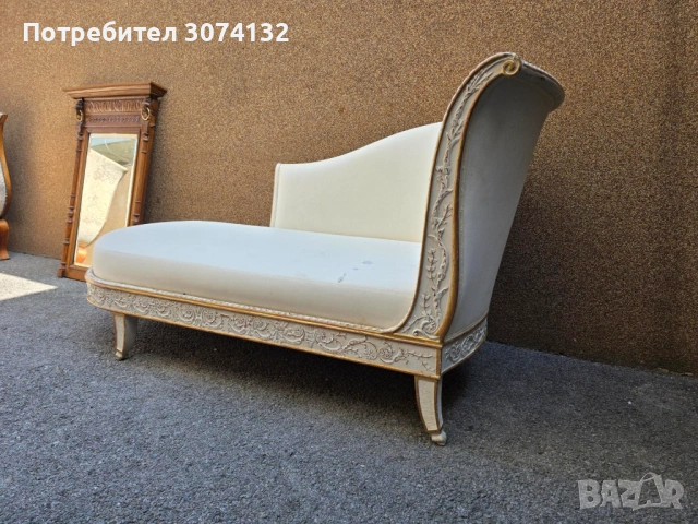 Лежанка в стил Барок , снимка 3 - Дивани и мека мебел - 54431085